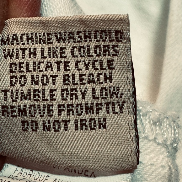 L.L. Bean Classic Fit Straight White Jeans - Picture 6 of 7